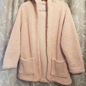 Old Navy Women's Pink Fleece Cardigan